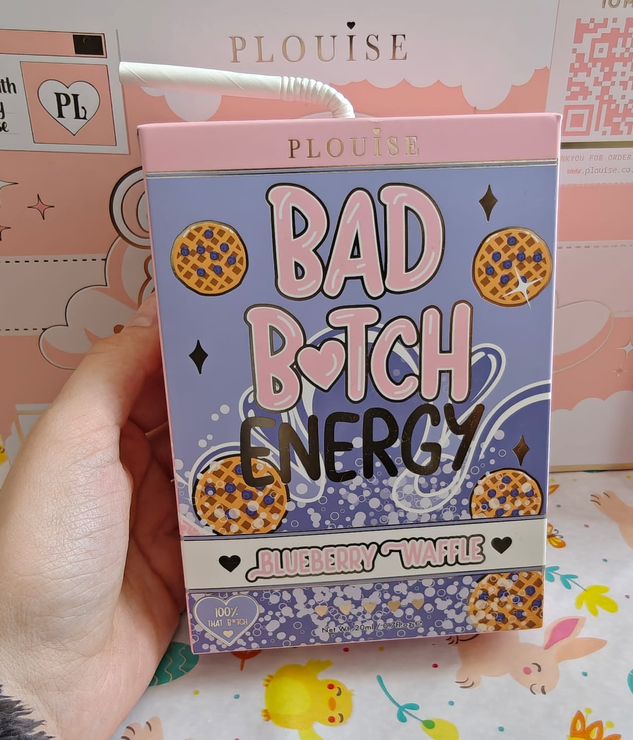 Customer photo review of P.Louise Bad Bitch Energy Lip Duo
