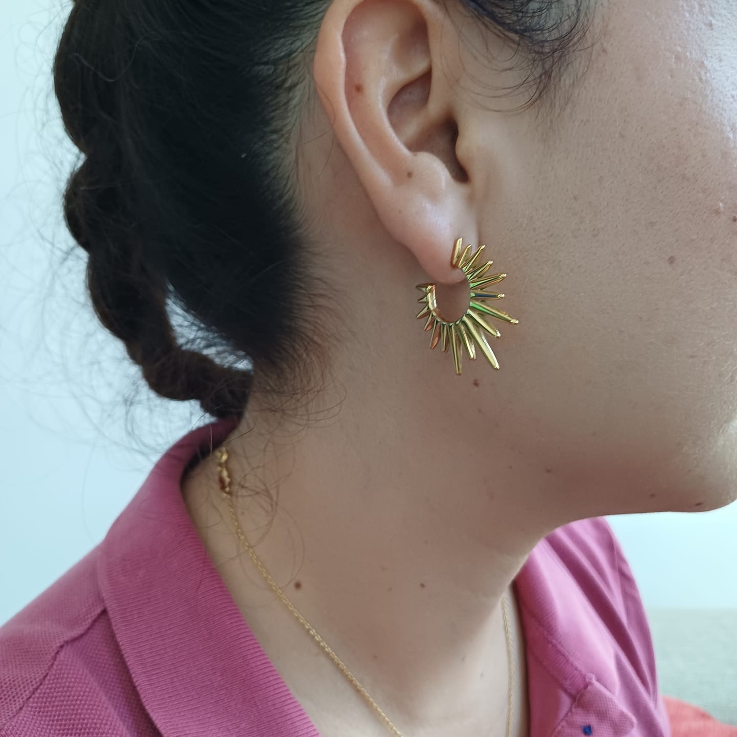 Customer photo review of Aretes Caribe