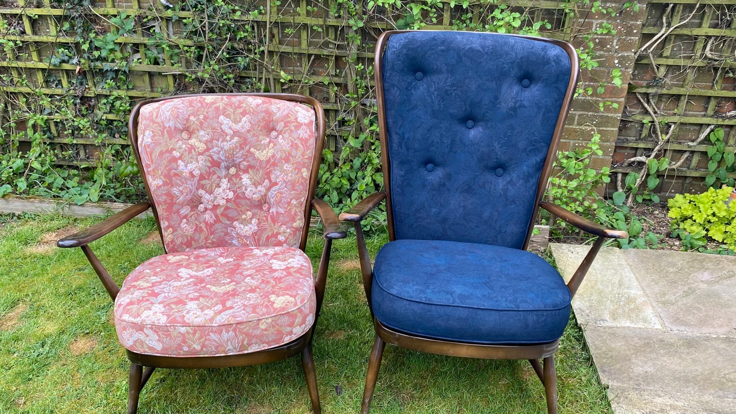 Customer photo review of Fabric Paint -- Dark Blue
