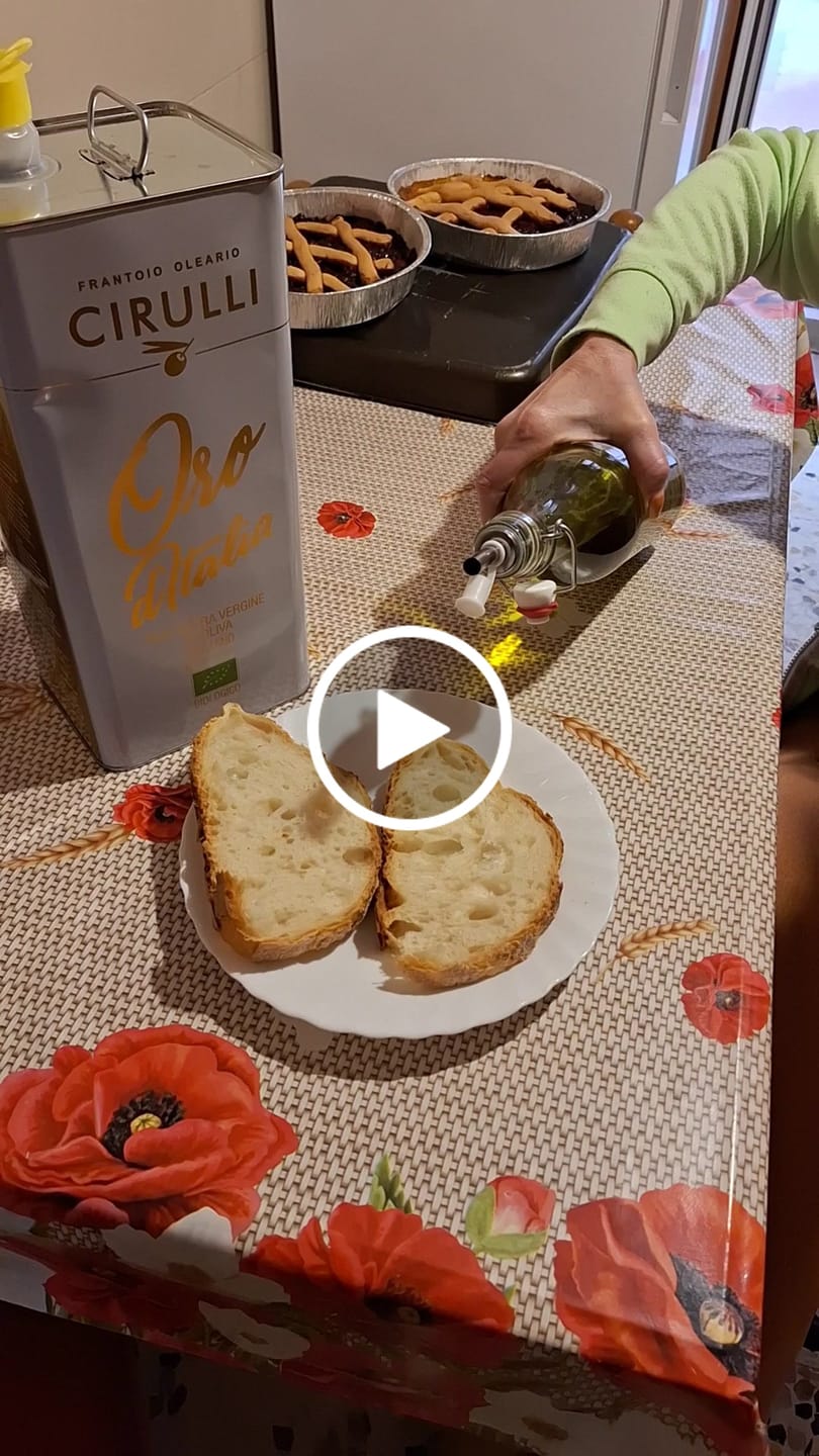 Customer video review of 1 lattina di olio extravergine Biologico • 5 Litri