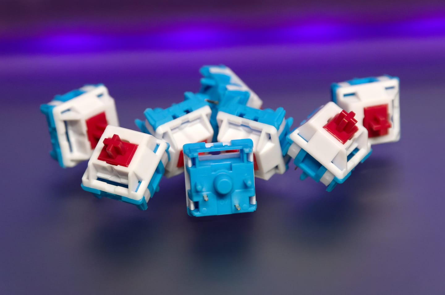 Customer photo review of HMX FIRECRACKER TACTILE SWITCH FACTORY LUBED EDITION (10PCS)