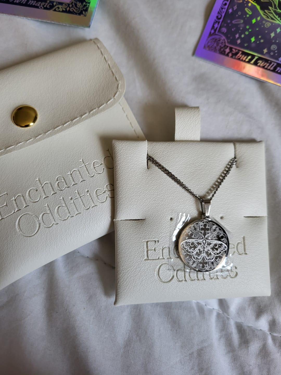 Customer photo review of To Tell a Story Necklace