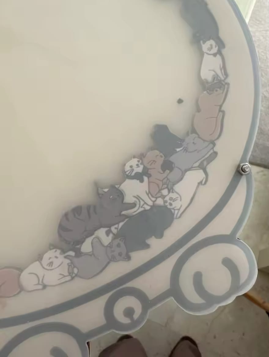 Customer photo review of Puzzle Mil Gatos