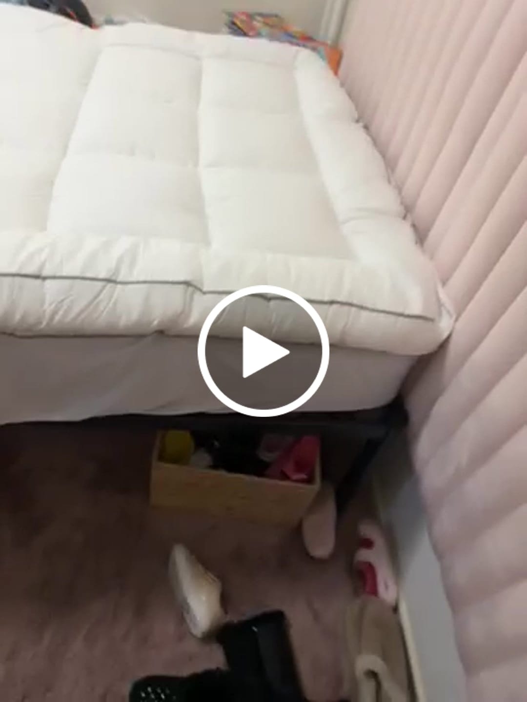 Customer video review of Luxury Mattress Topper