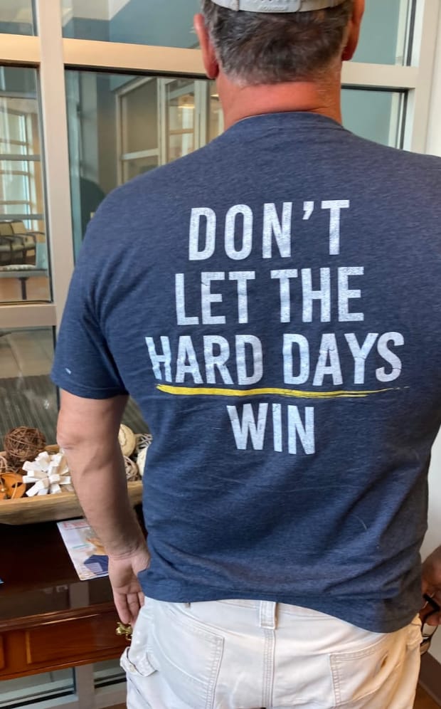 Customer photo review of Hard Days