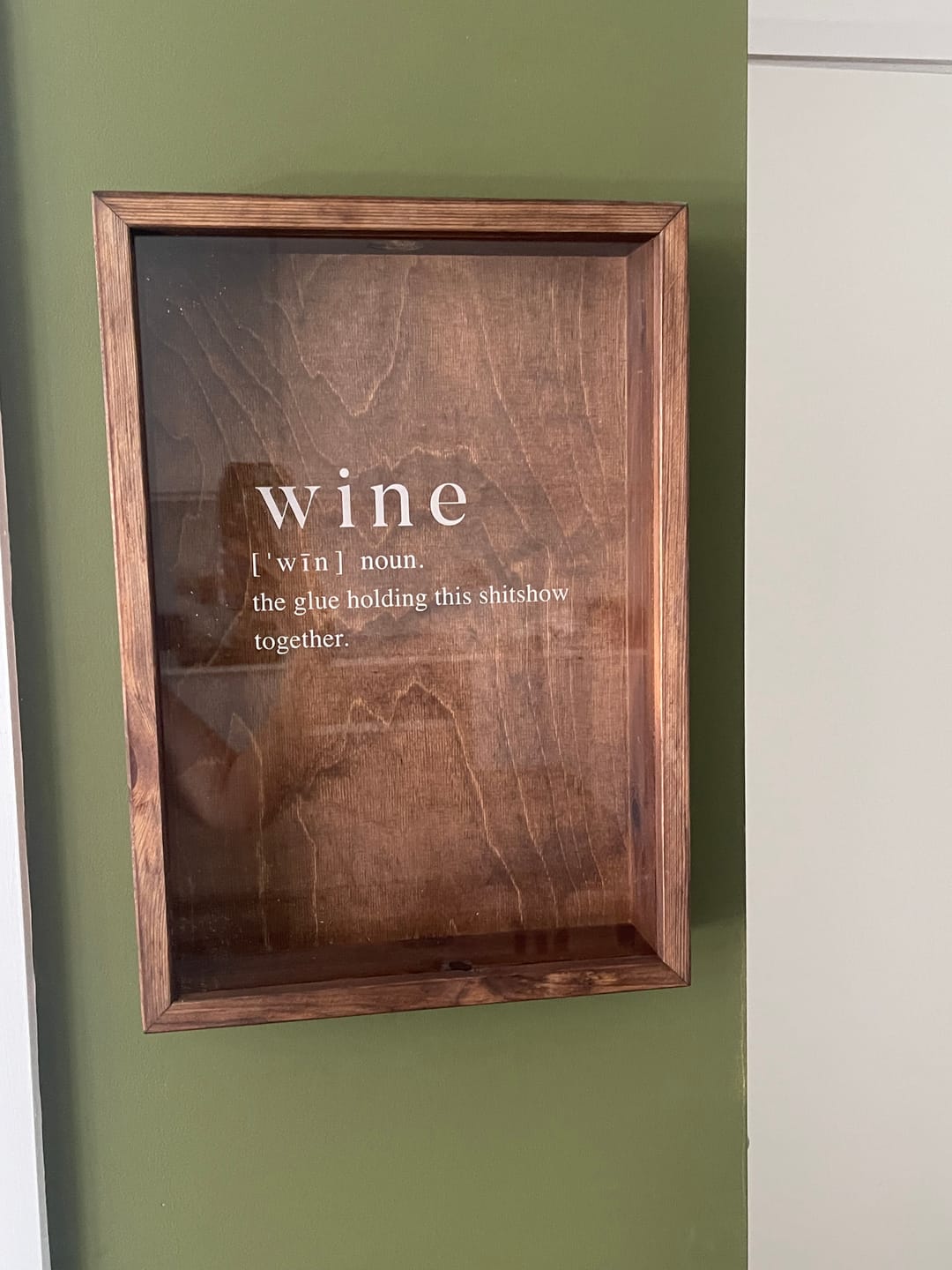 Customer photo review of WINE MEANING