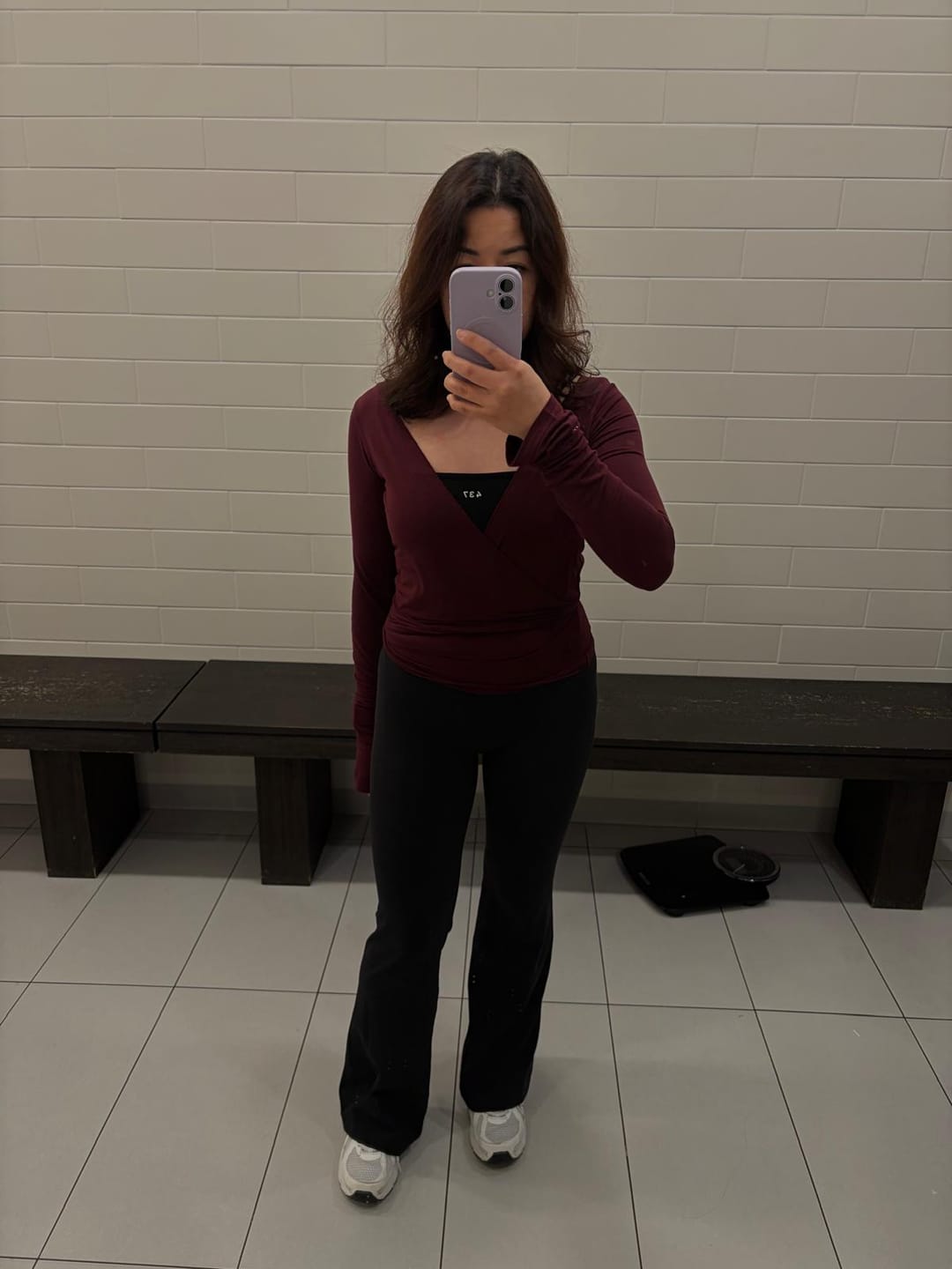Customer photo review of The Ballet Wrap / Black-Cherry