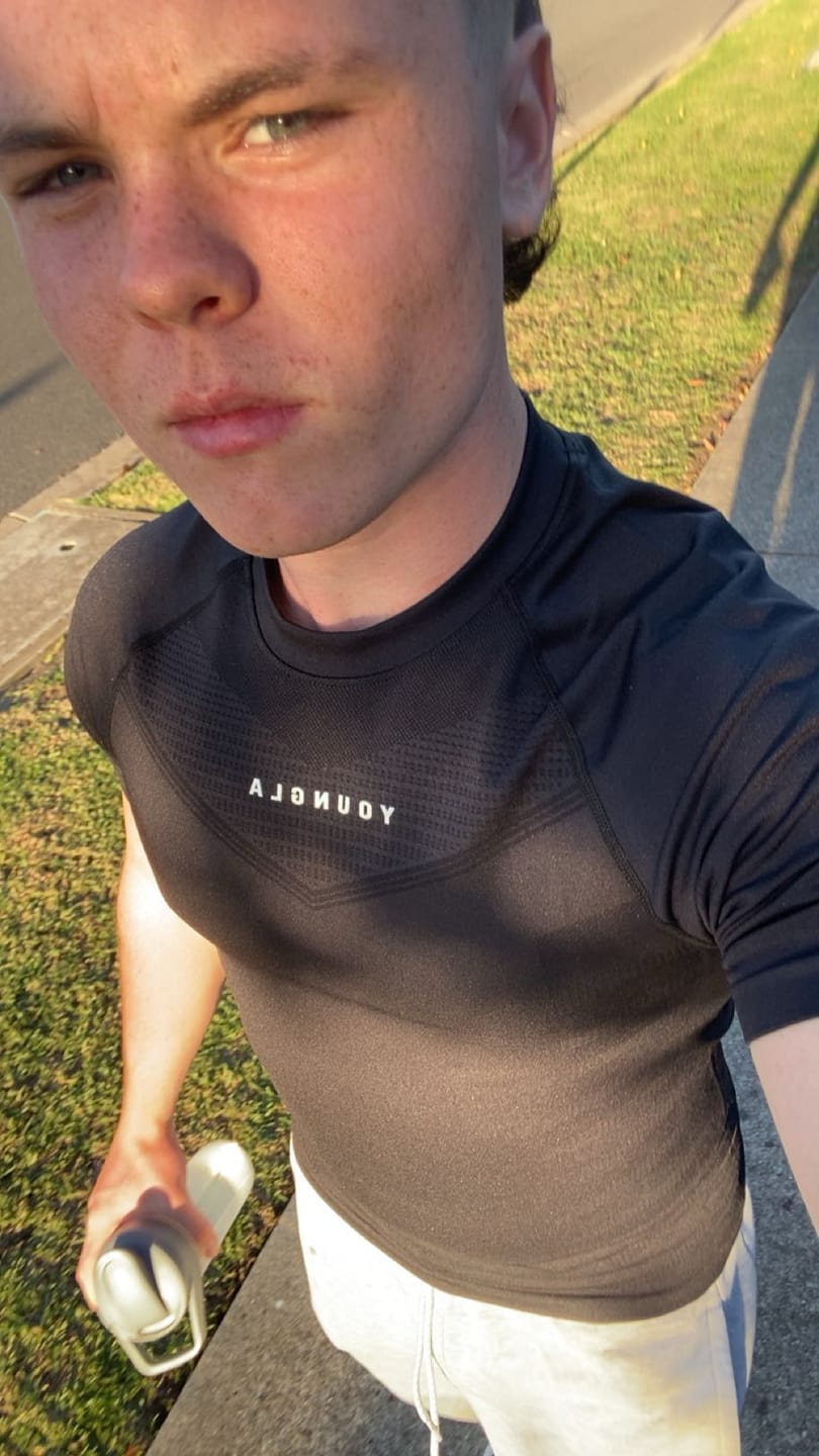 Customer photo review of 475 SuperVillain Compression Tees