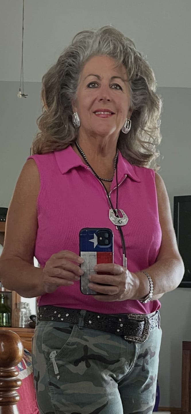 Customer photo review of Buckle Betty Earrings