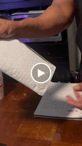 Customer video review of 50 Custom Stickers for $19