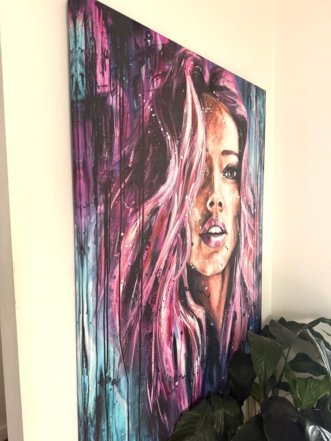 Customer photo review of Forget The Past- Limited Edition Print