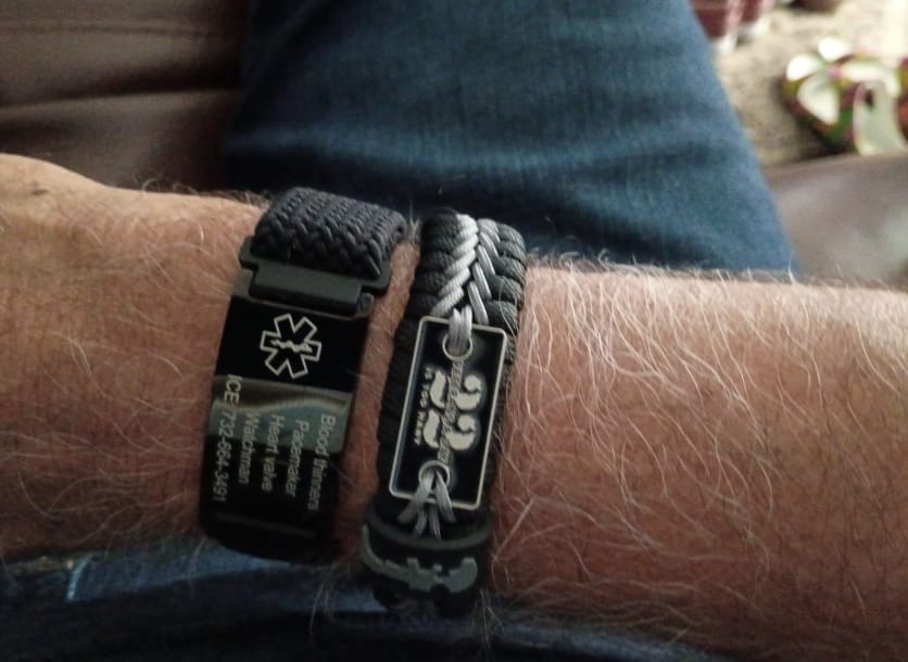 Customer photo review of 22 A Day Paracord Bracelet