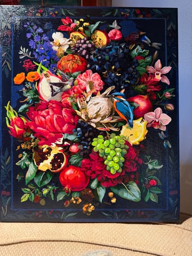 Customer photo review of Baroque Fruit Flower Abundance (80 Colors)