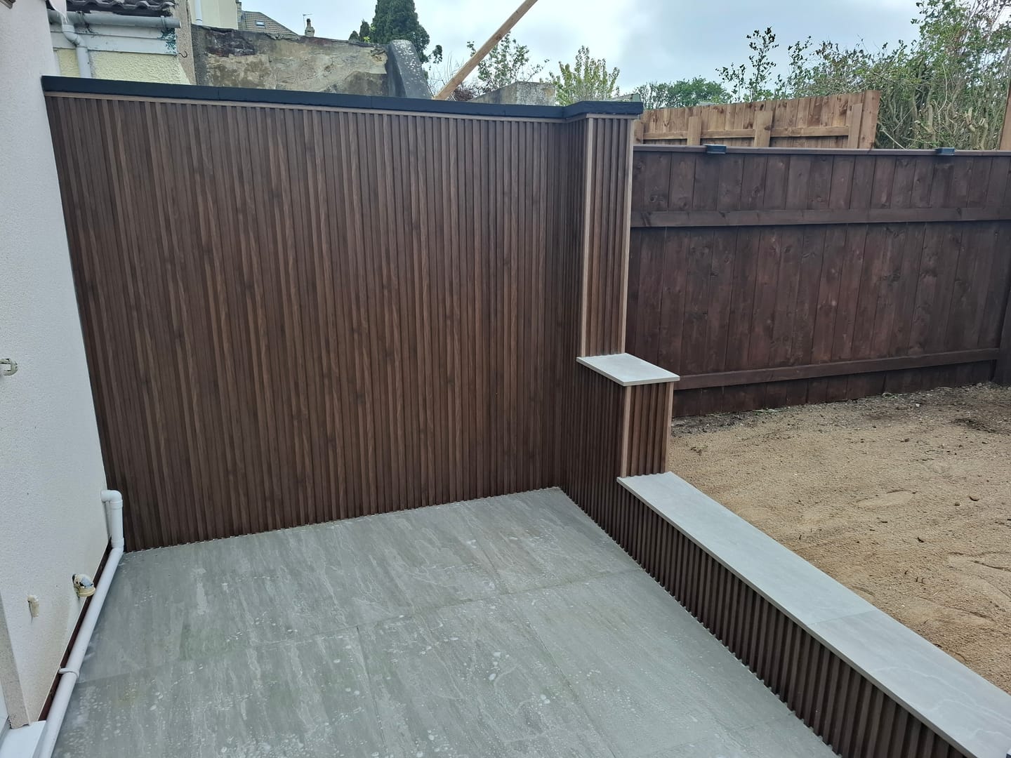 Customer photo review of Outdoor End Trim (Multiple Colours)