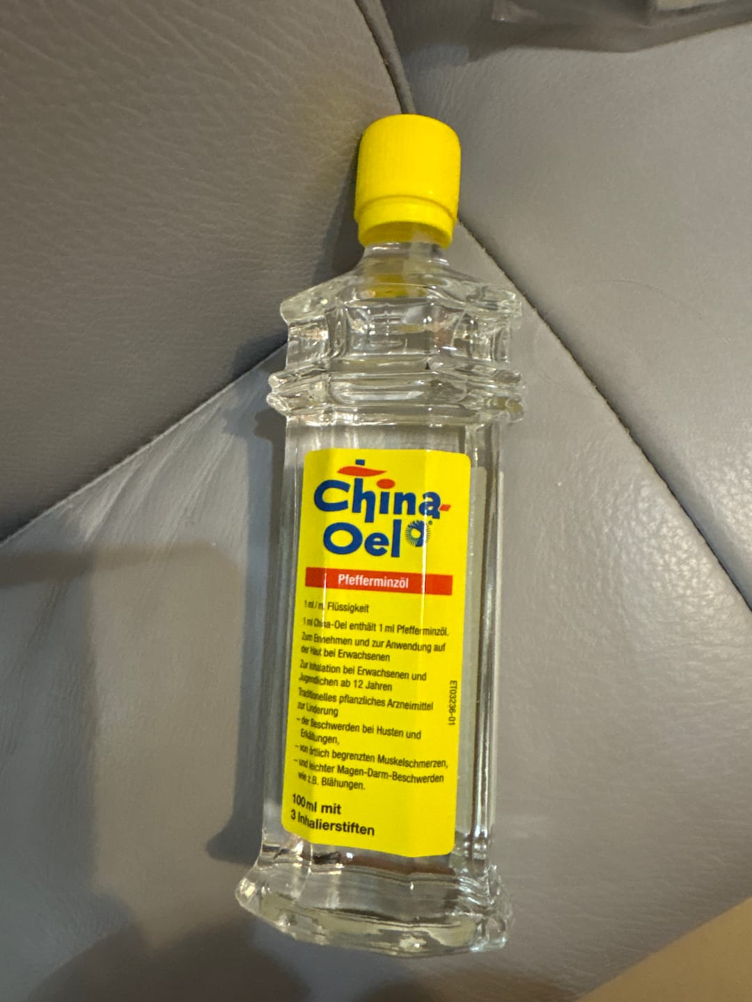 Customer photo review of 百靈油 China Oel 純薄荷精油三效合一液態 100ml / 25ml