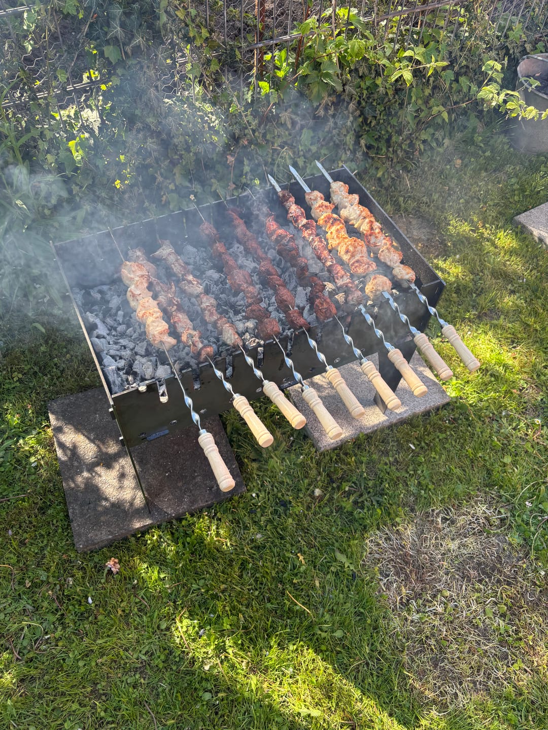 Customer photo review of Hähnchen-Schaschlik Original – zart mariniert & grillfertig | mySchaschlik