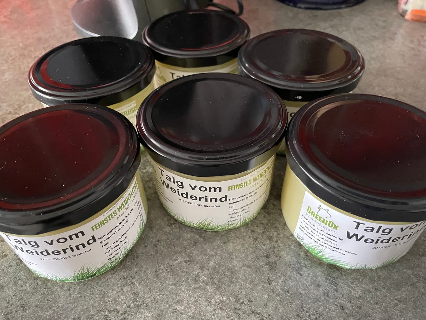 Customer photo review of Glas Rindertalg vom Weiderind