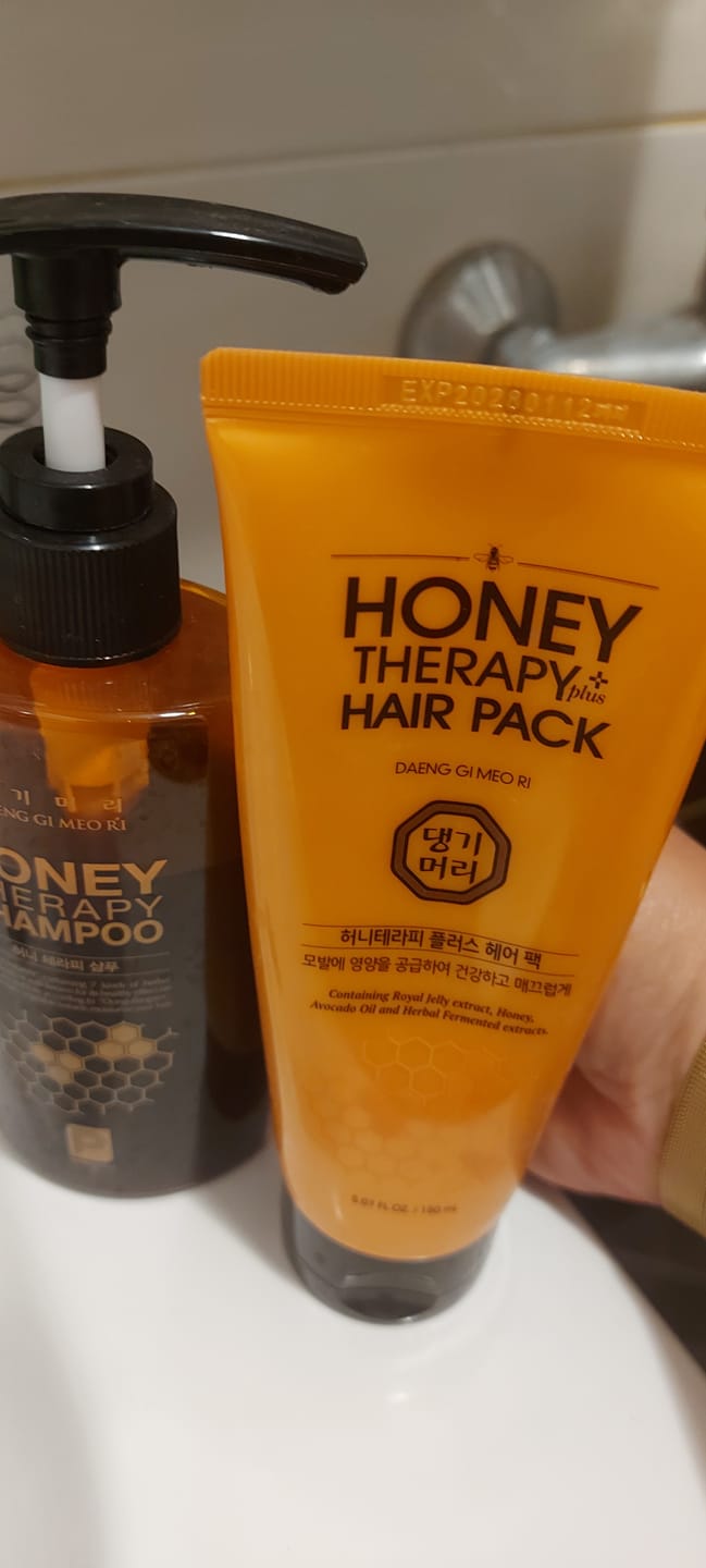 Customer photo review of Професионална Маска - Грижа с масло от авокадо и пчелно млечице Doori Honey Therapy Plus