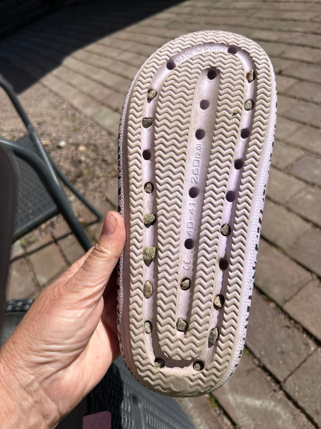 Customer photo review of HappyFlops Limited Editions
