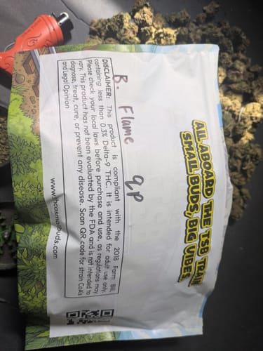 Customer photo review of Bulk THCA Flower Pounds
