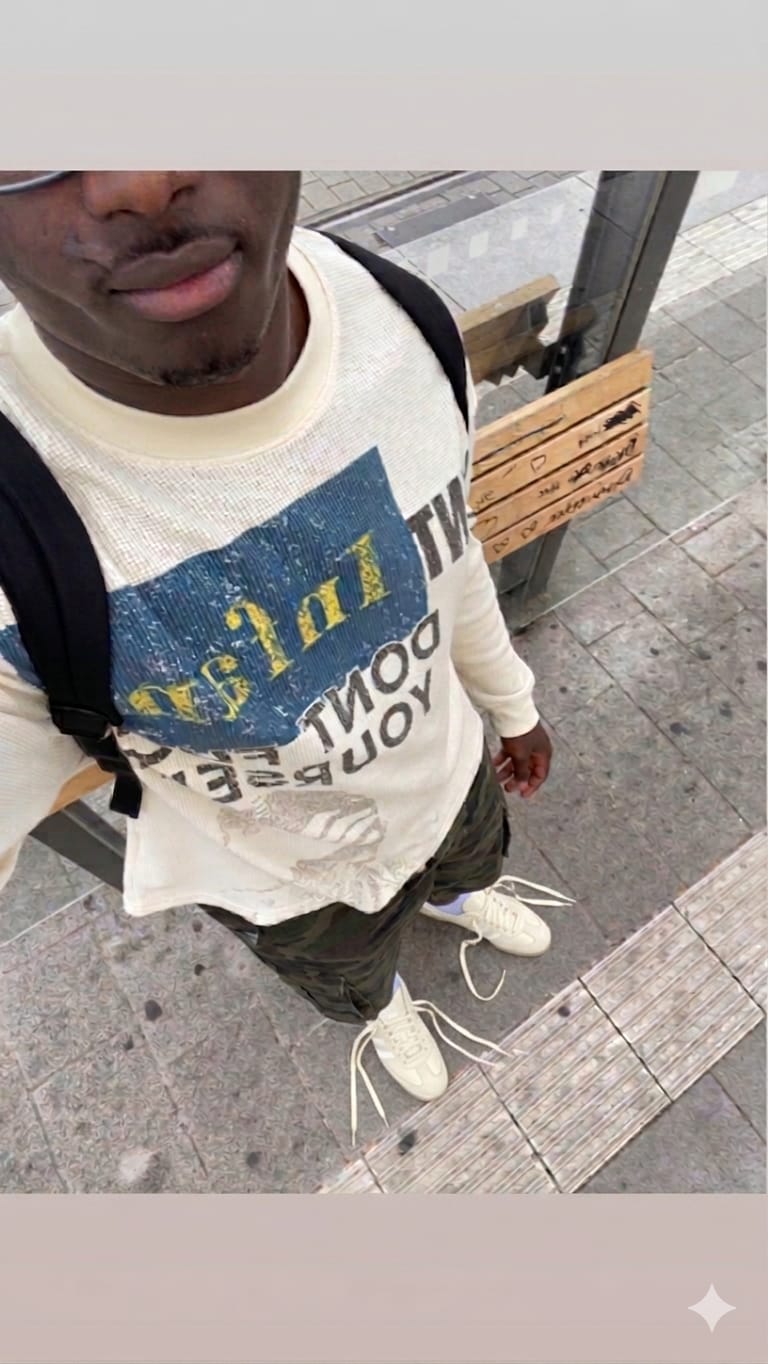 Customer photo review of Omirad “COPYCAT WAR” Heavy Waffle Long Sleeve