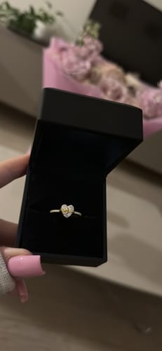 Customer photo review of Princess Heart Bow Ring | Limited Edition