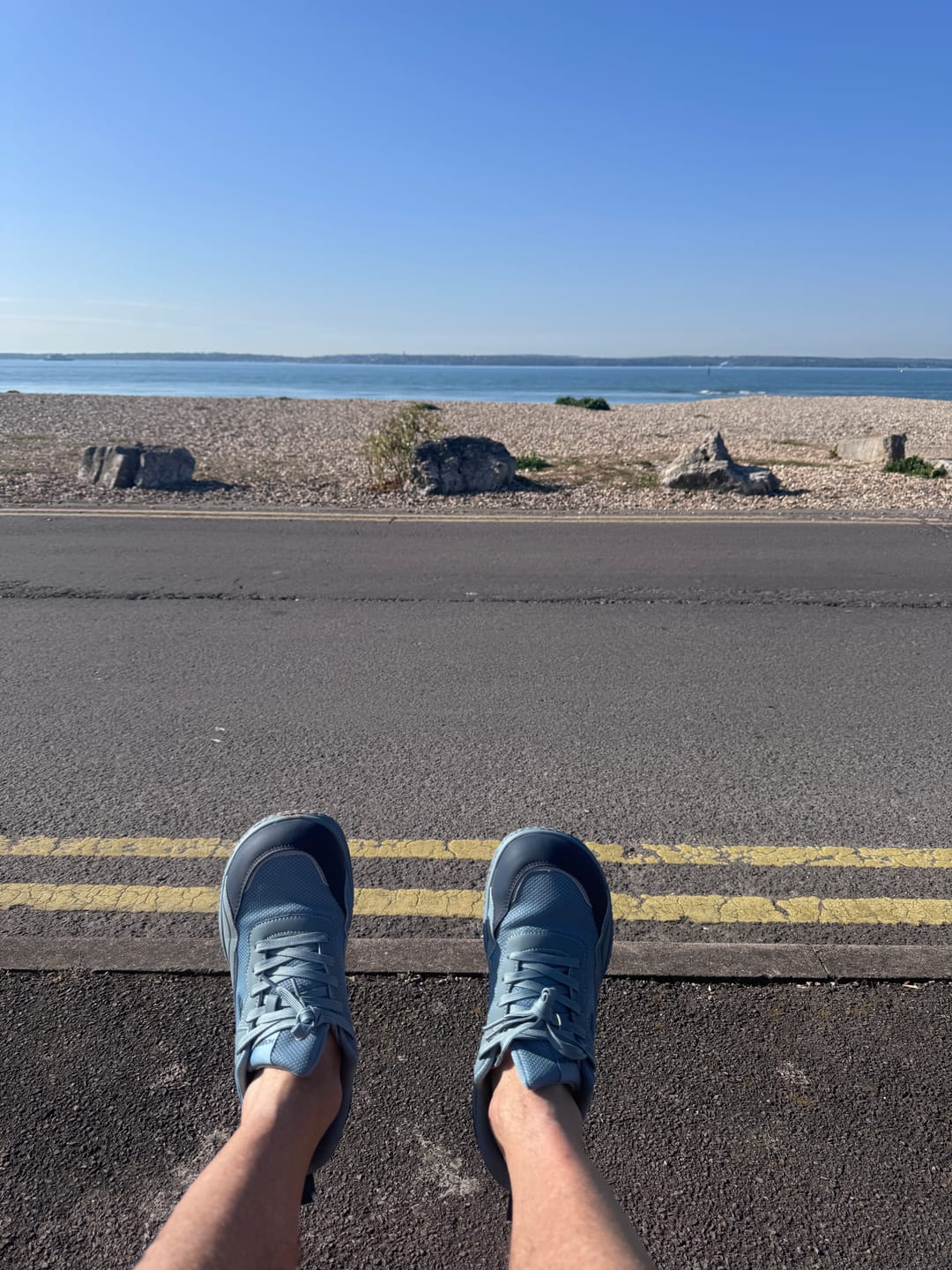Customer photo review of Vale - Wide Toe Sneakers