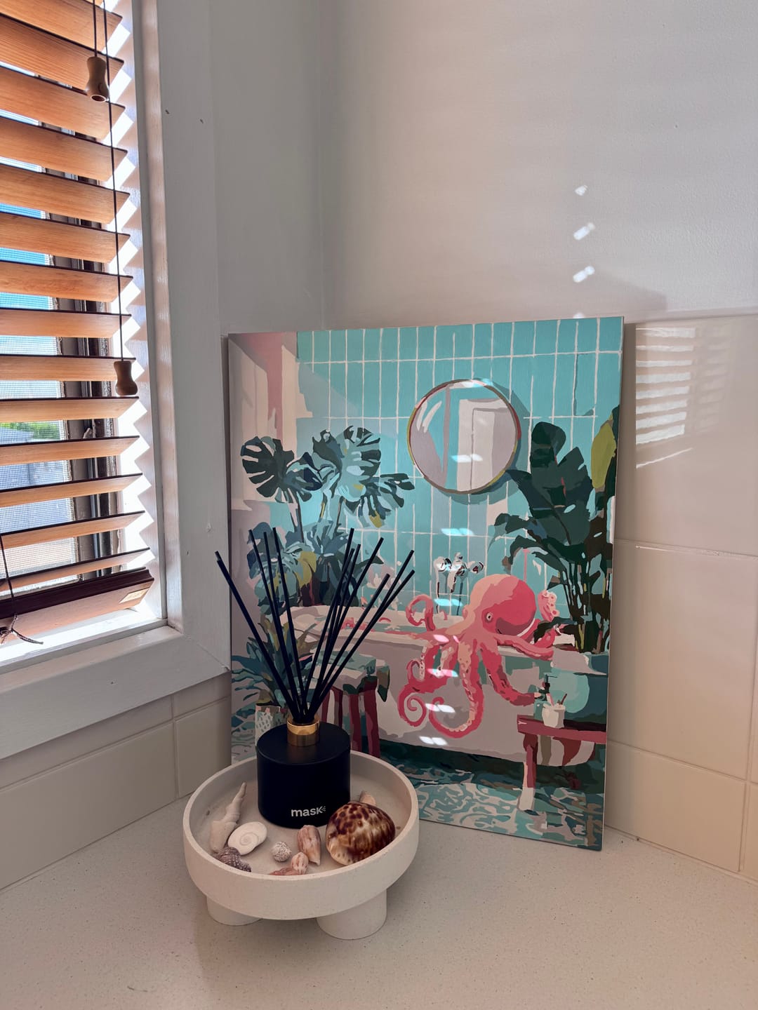 Customer photo review of Octo bath | Paint by Number