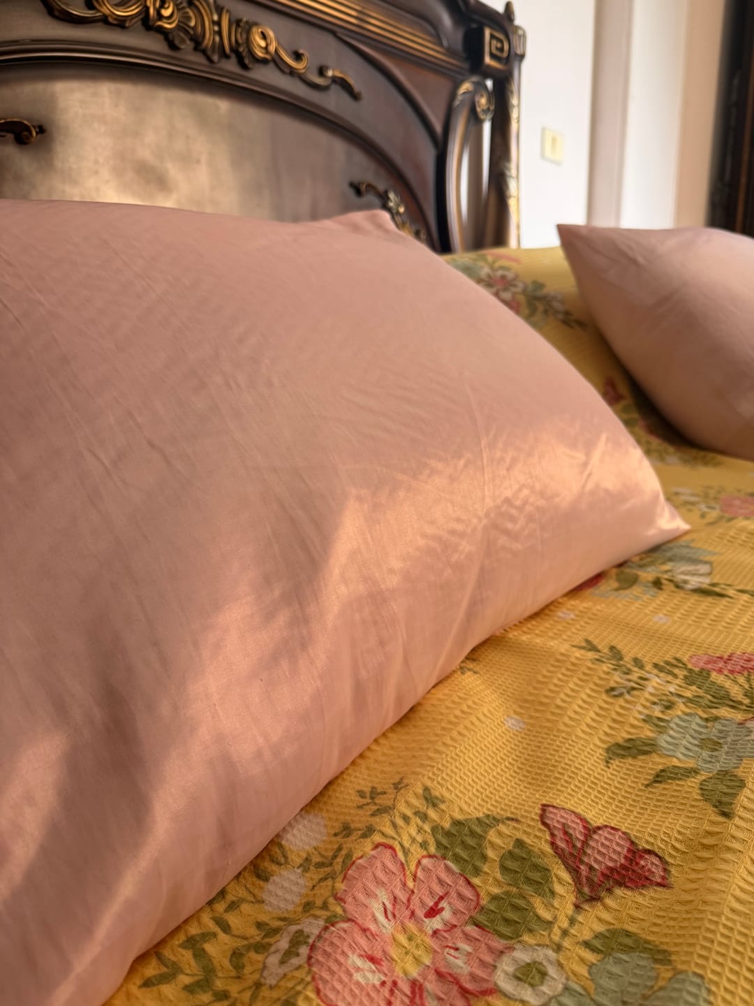 Customer photo review of Super Soft Shredded Memory Foam Pillow