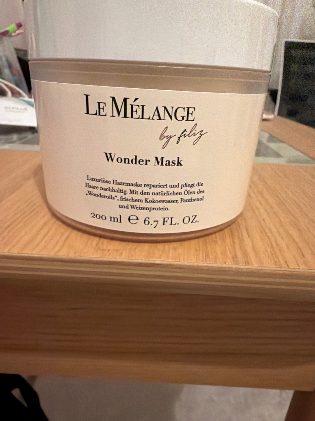 Customer photo review of Le Mélange Haarmaske
