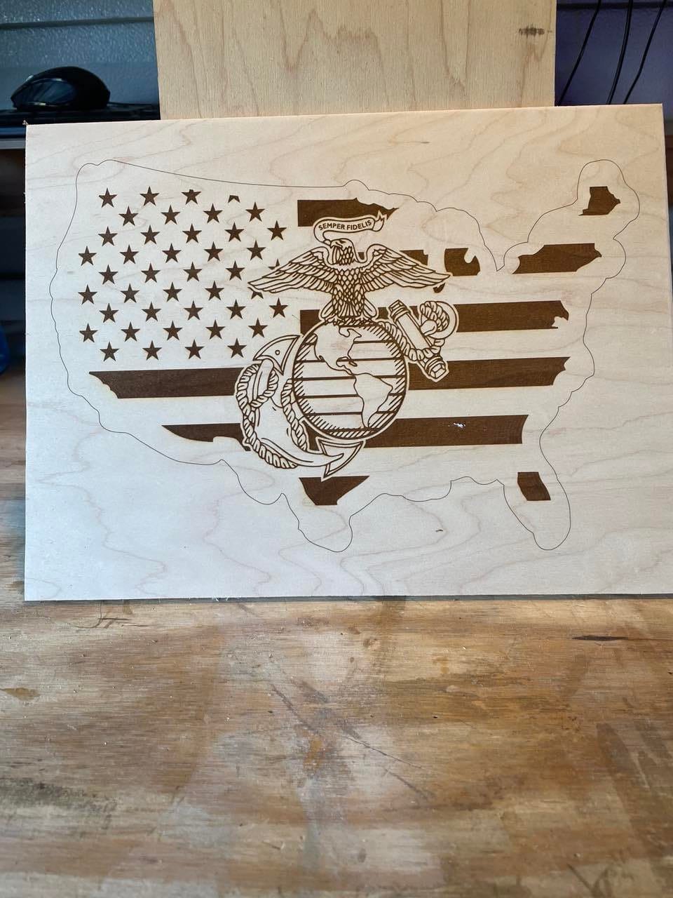 Customer photo review of YoraHome® Laser Engraving Cutting Machine 6550