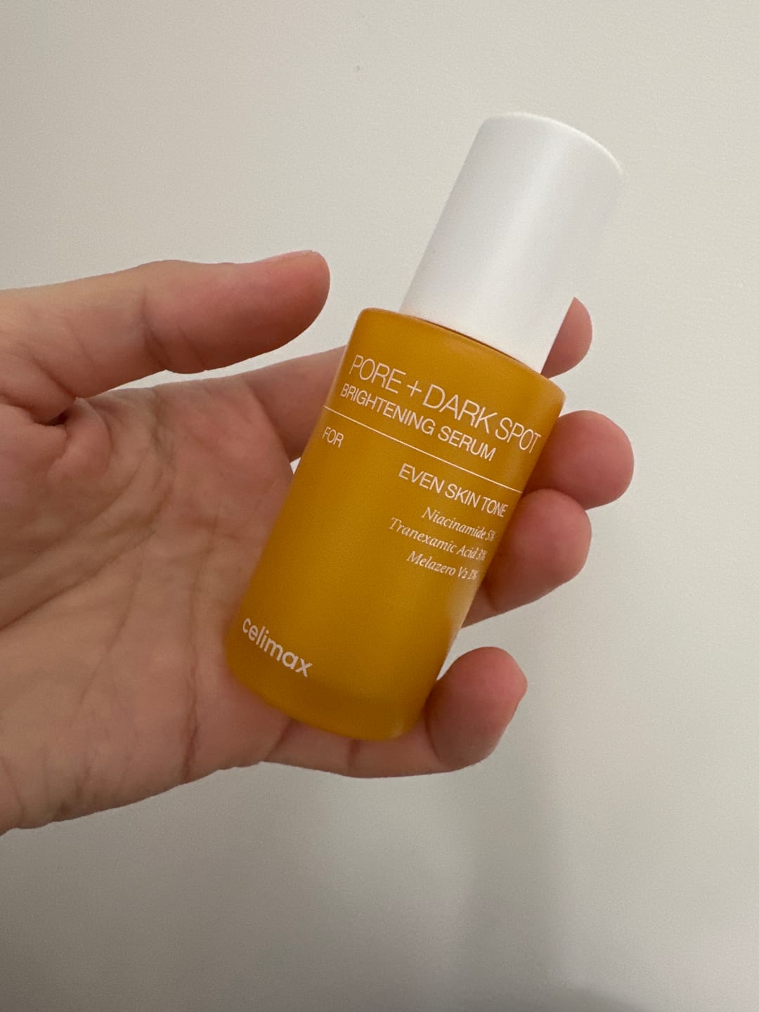 Customer photo review of Serums ādas toņa un reljefa izlīdzināšanai Celimax Pore+Dark Spot Brightening Serum