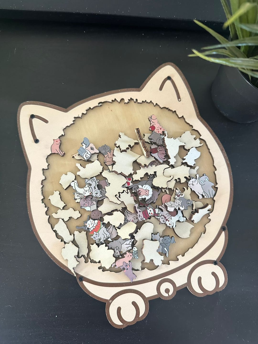 Customer photo review of Puzzle Mil Gatos