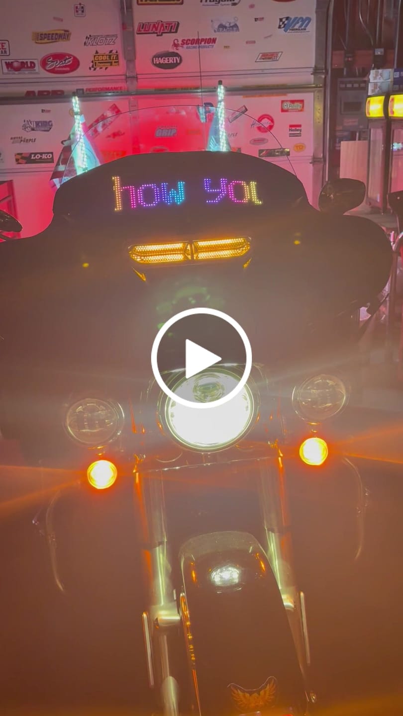 Customer video review of Moto Eyes - Animated Moto Eyes
