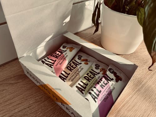 Customer photo review of Ultimate Variety Mixed Pack 50g x 12 bars