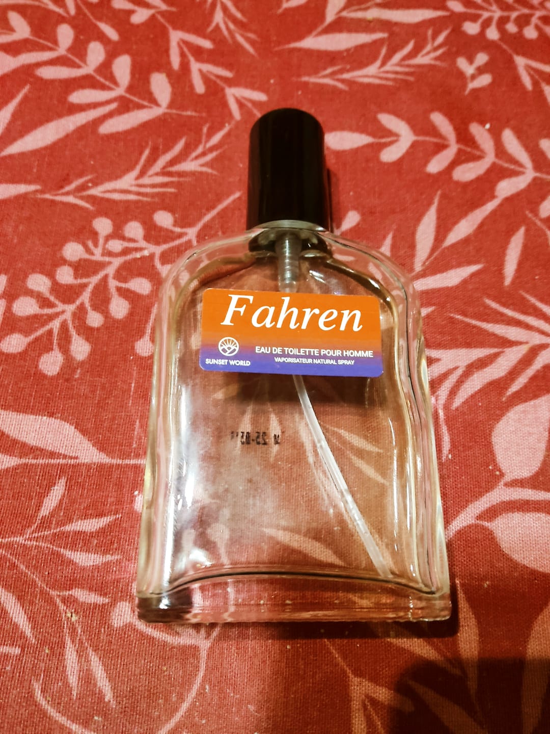 Customer photo review of SUNSET WORLD® "FAHREN" PROFUMO UOMO 100ML
