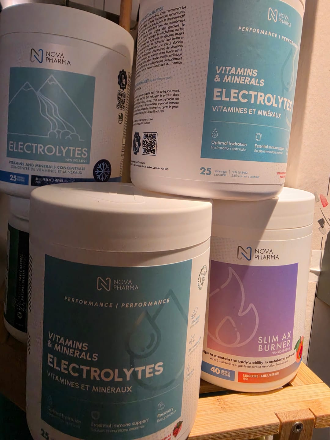 Customer photo review of Nova Pharma - Électrolytes - 250g