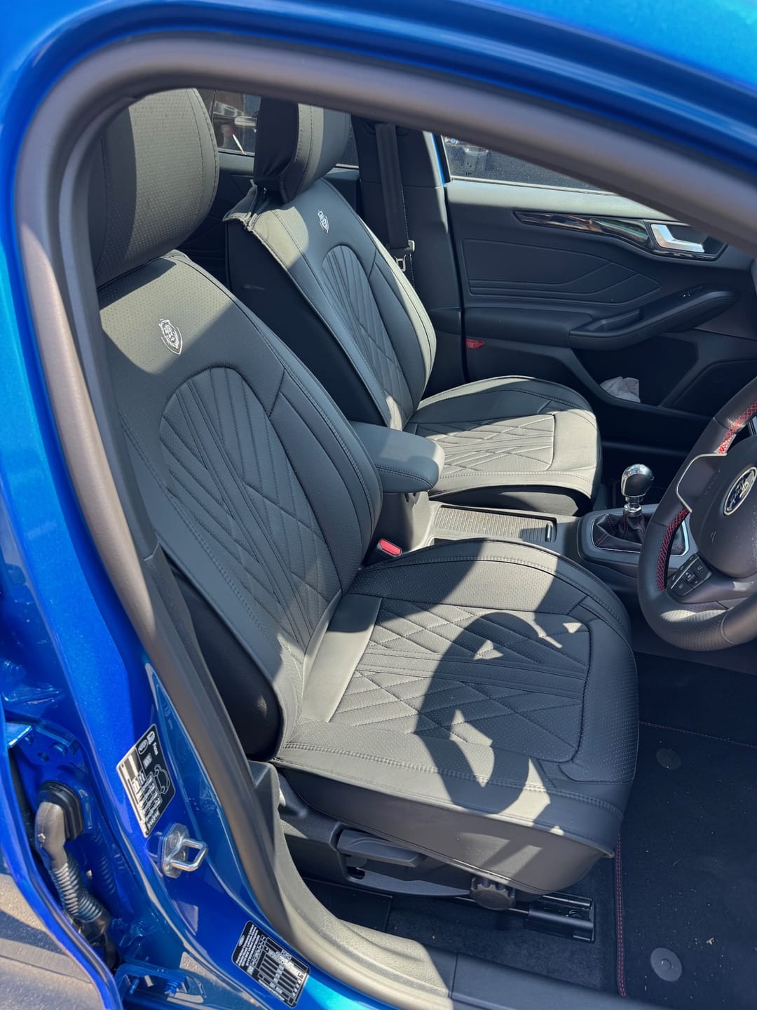 Customer photo review of Black Car Seat Covers