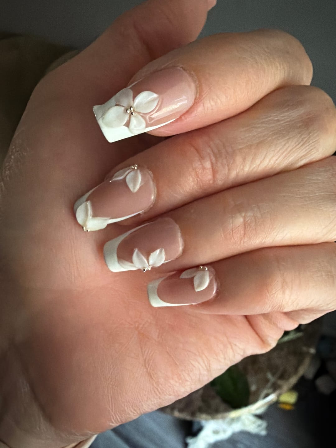 Customer photo review of Snowy Petals
