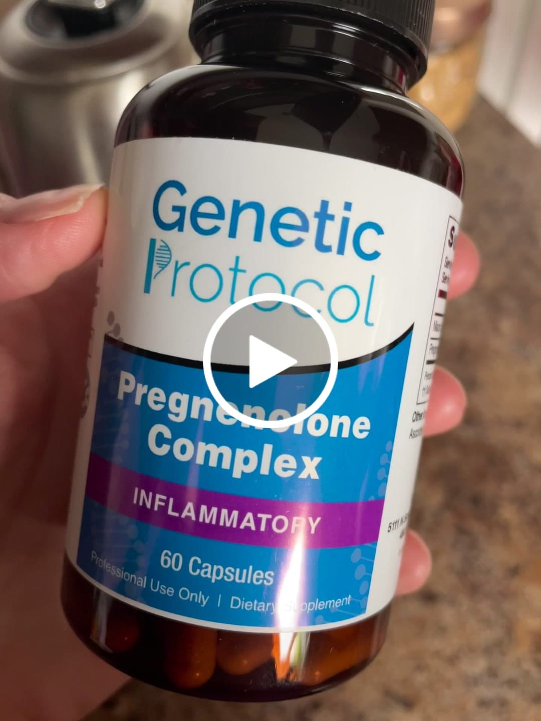 Customer video review of Pregnenolone Complex