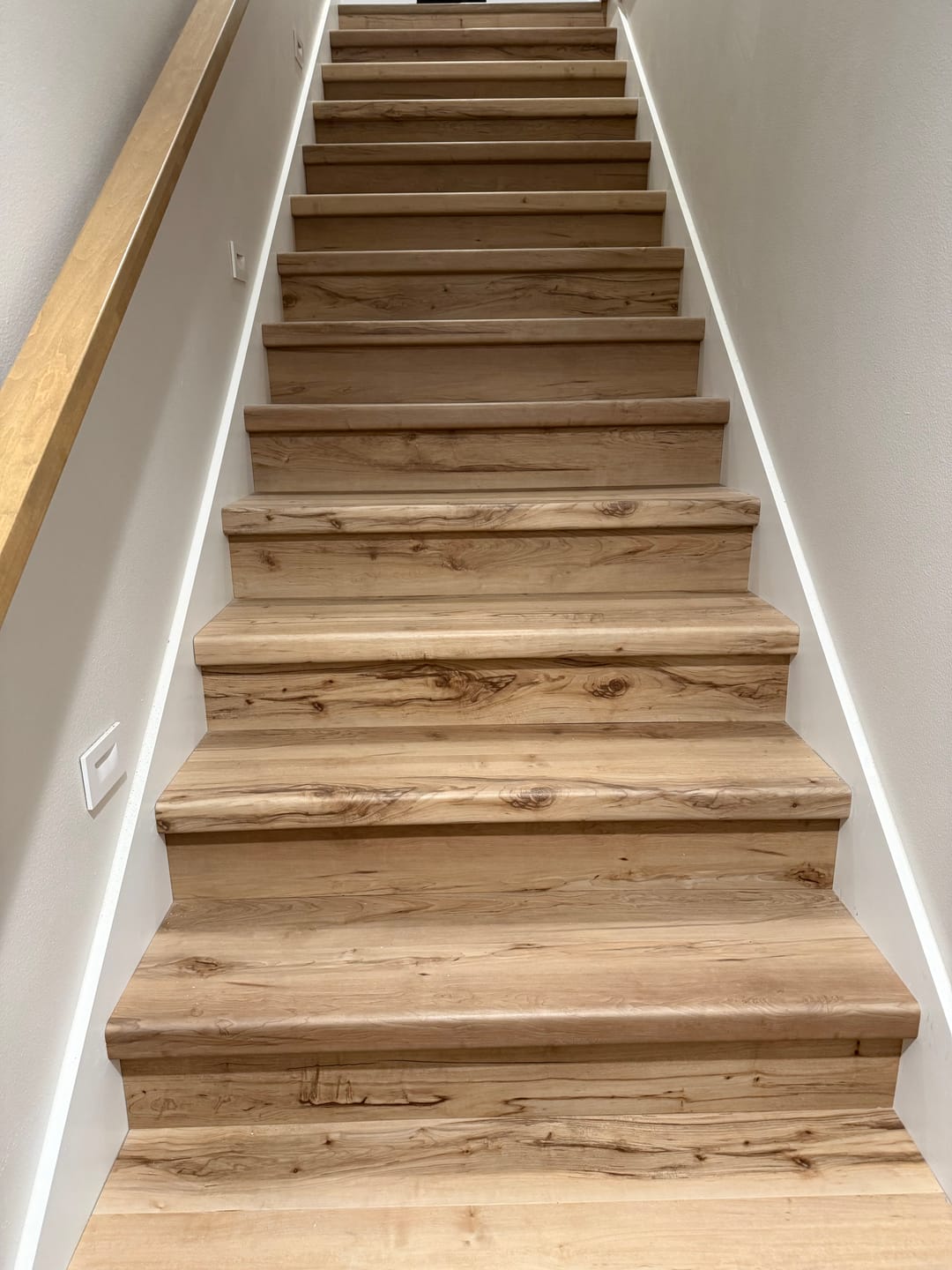 Customer photo review of Shire Mount Maple Stair Tread