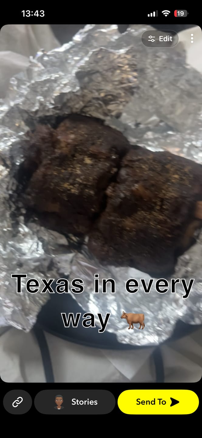 Customer photo review of Oxtail Softballs - Texas Size Sampler Pack (4 lbs) - FREE SHIPPING