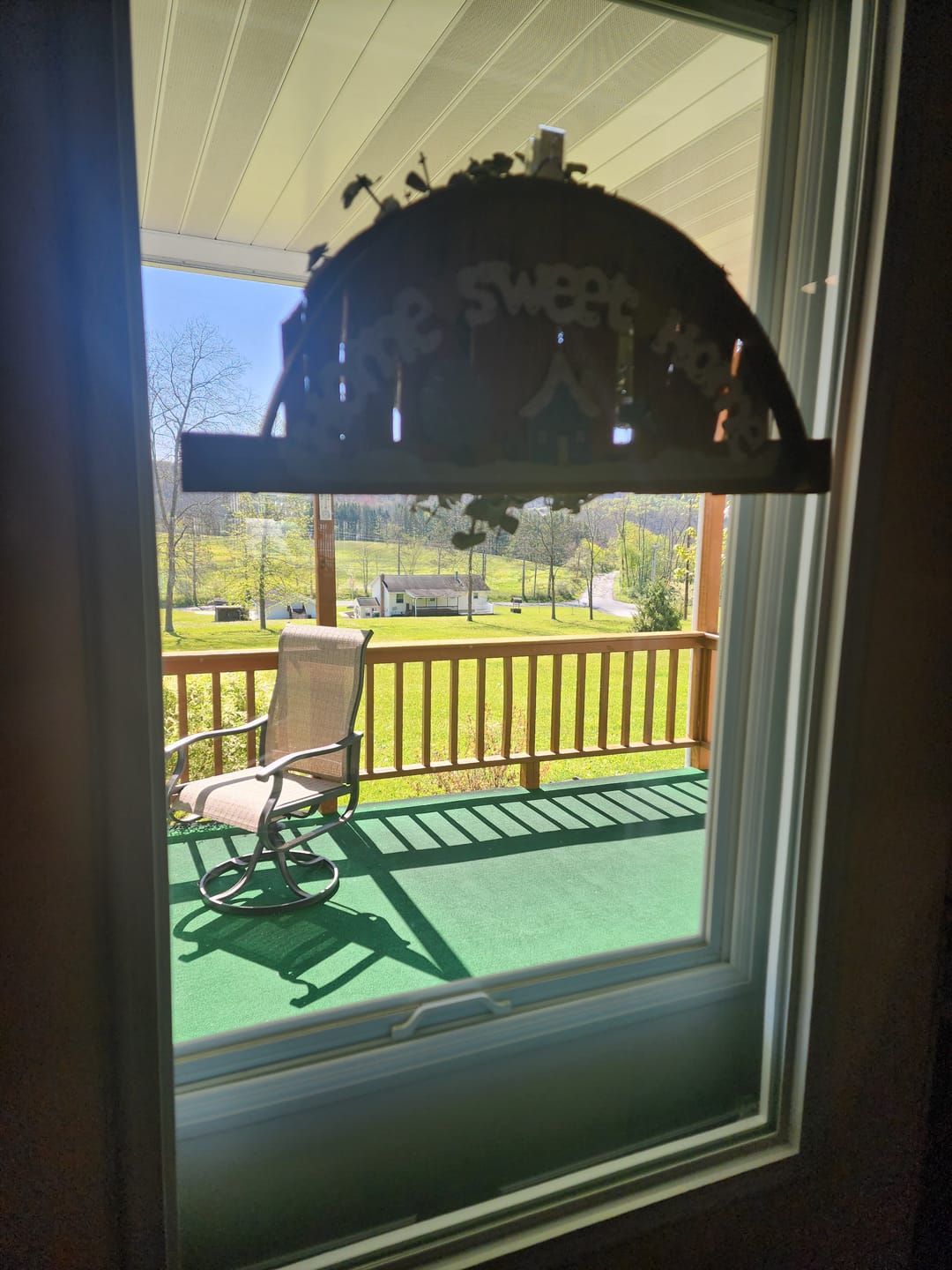 Customer photo review of Clear 1 Lite Glass and Frame Kit (Half Lite)