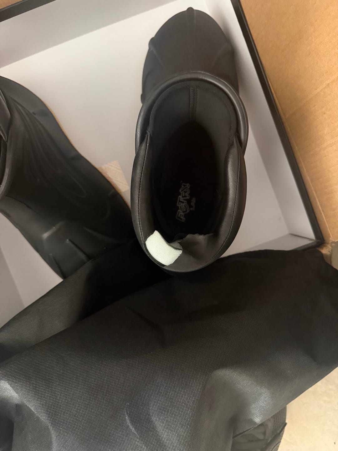 Customer photo review of DUCK BOOT - BLACK