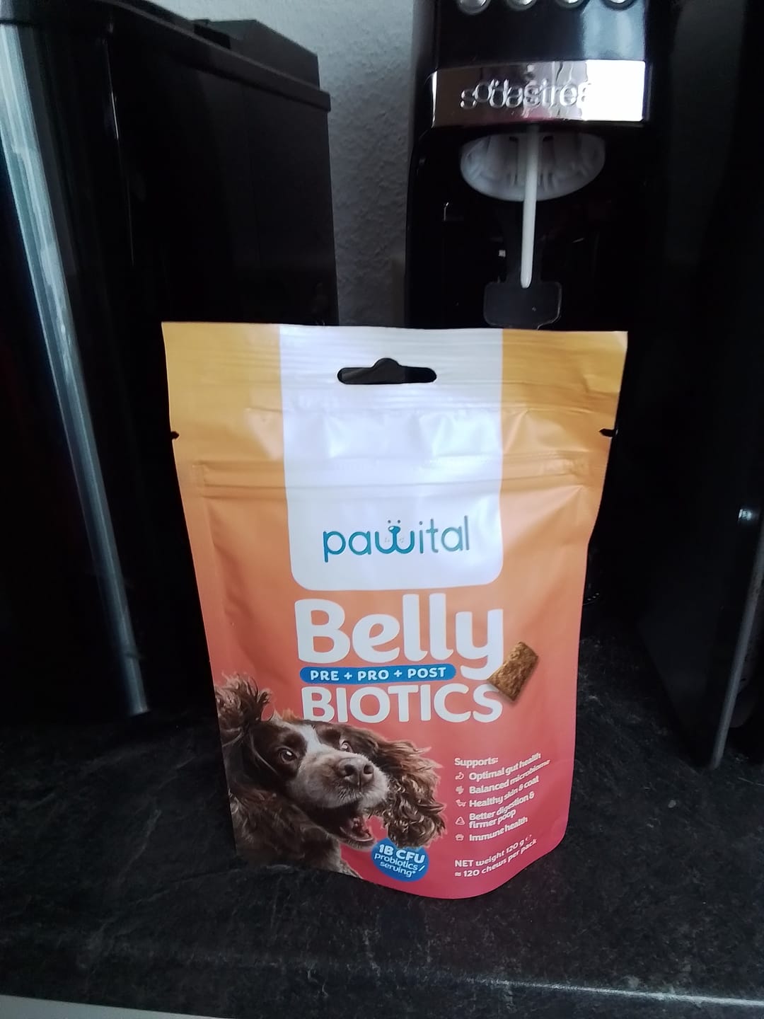 Customer photo review of Belly Biotics (360 treats)