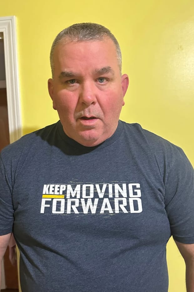 Customer photo review of Keep Moving Forward