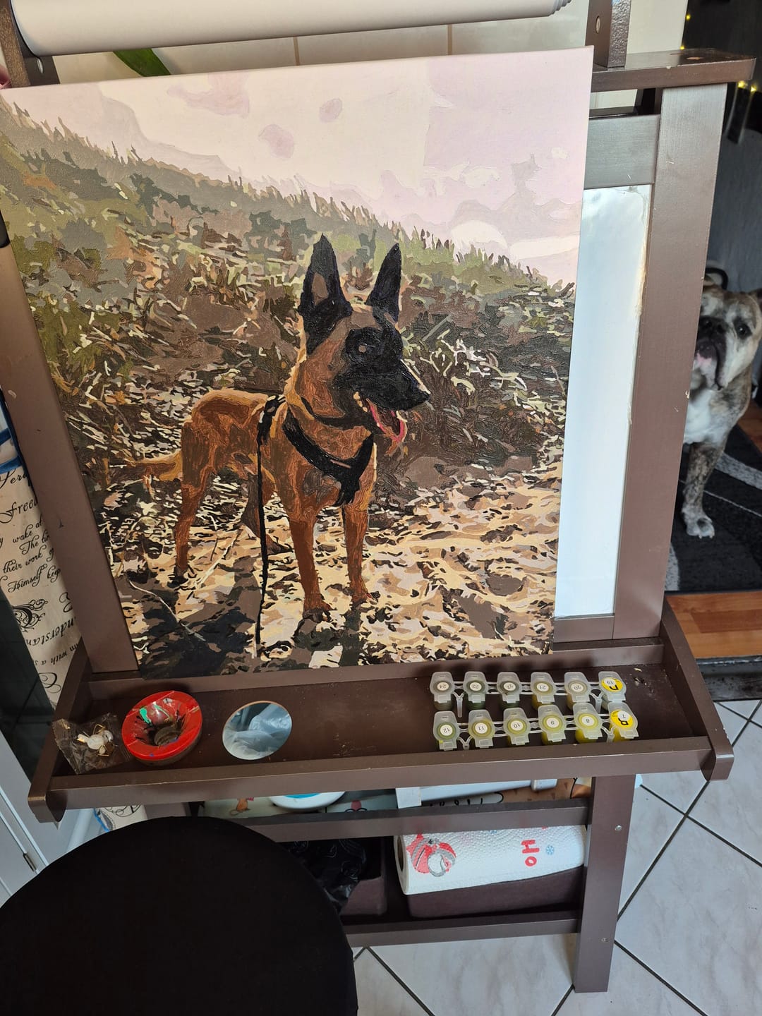 Customer photo review of MALEN NACH ZAHLEN | EIGENES BILD