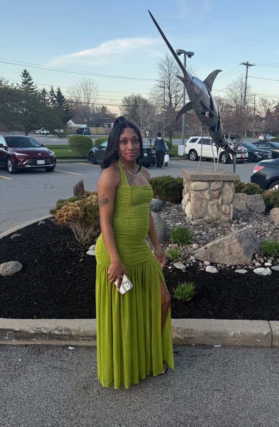 Customer photo review of "PALOMA NIGHTS" MAXI DRESS