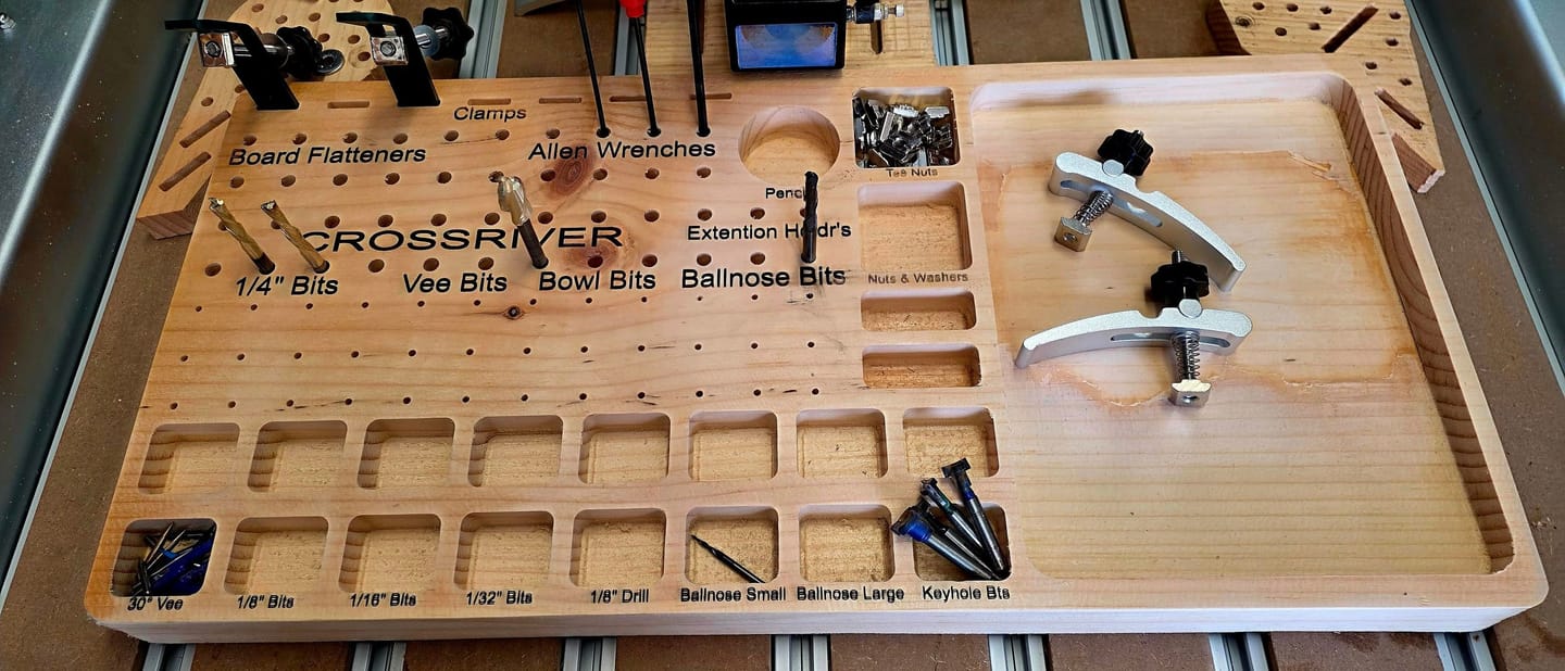 Customer photo review of YoraHome® CrossRiver Benchtop CNC Router 6060