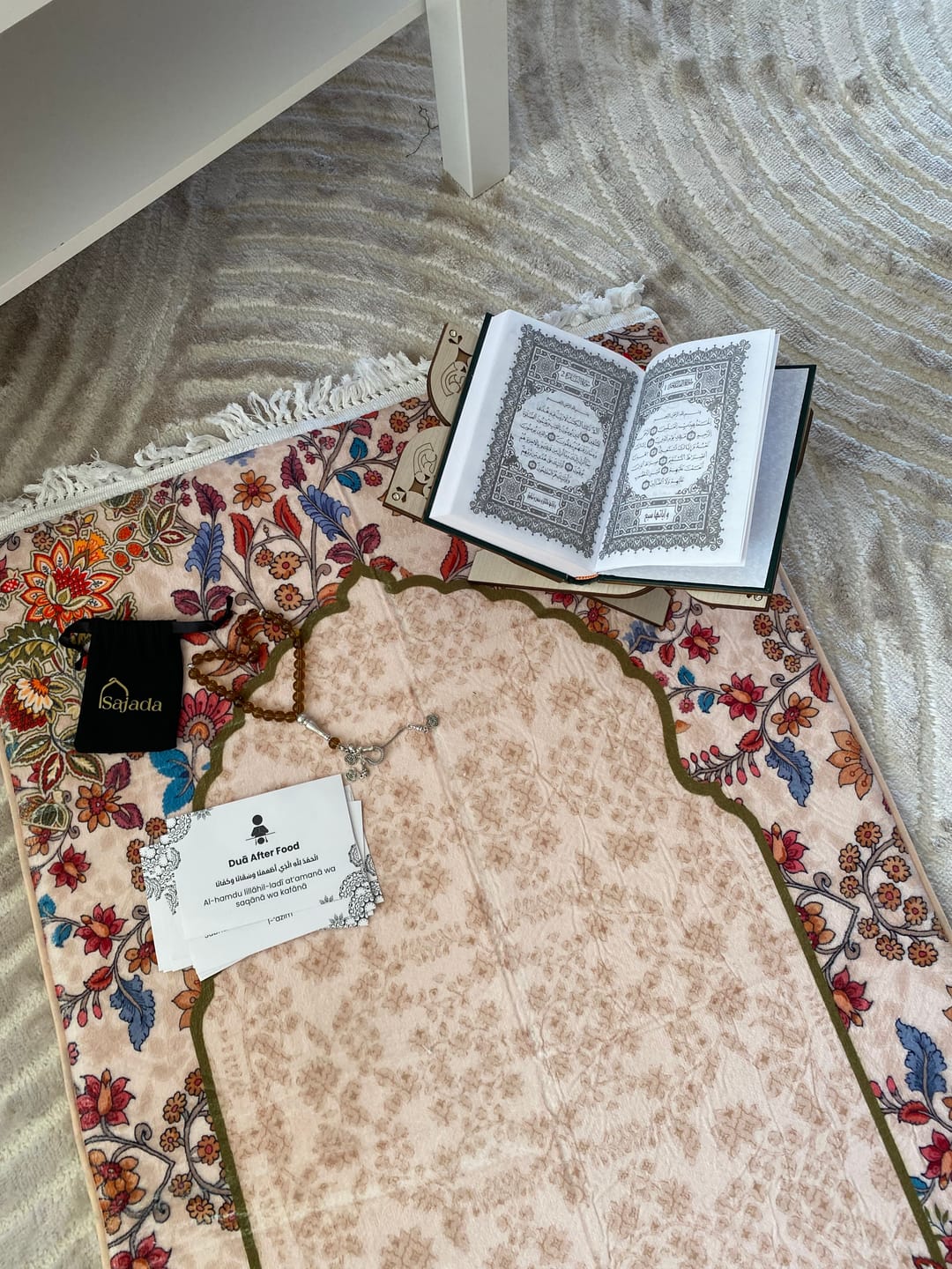 Customer photo review of Set of 13 Duaa Transparent Stickers
